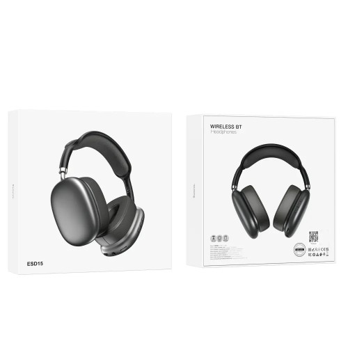 ΑΚΟΥΣΤΙΚΑ BLUETOOTH HOCO ESD15 ΜΕ ΜΙΚΡΟΦΩΝΟ GREY ΜΕ MICRO SD